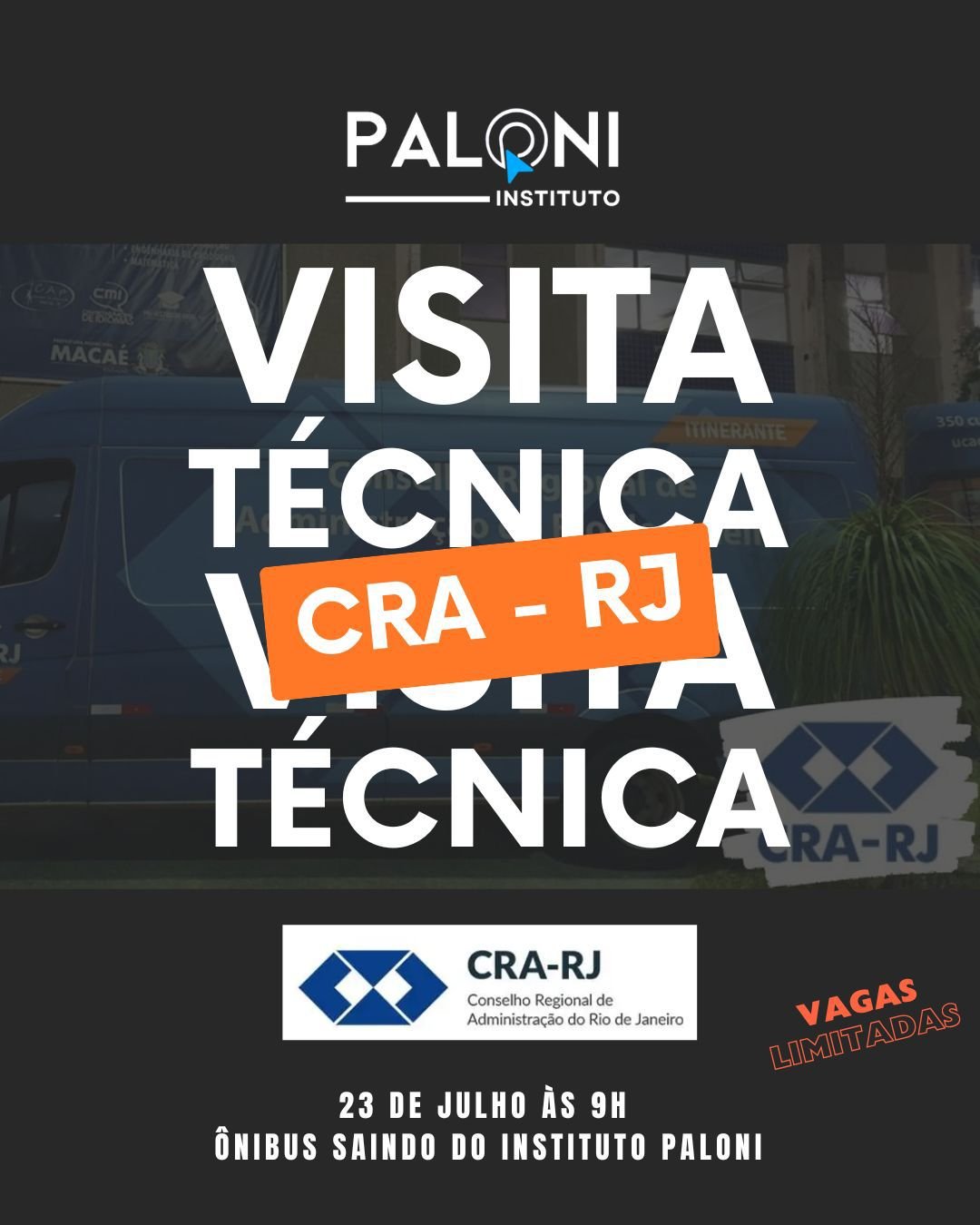 Visita Técnica CRA-RJ — Instituto Paloni